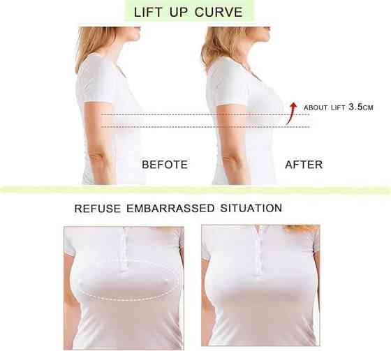 Силіконові вставки для бюстгальтера Manfeng Push Up підсилювачі грудей накладки для купальника бікіні (L-95 гр/пара-чашка A/B Cup) Дніпро