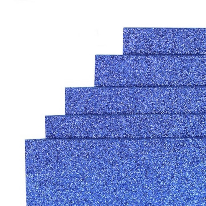 Фоаміран для творчості А4 17GLA4-022 темно-синій 1,7х0,1 мм Вінниця - фото 1