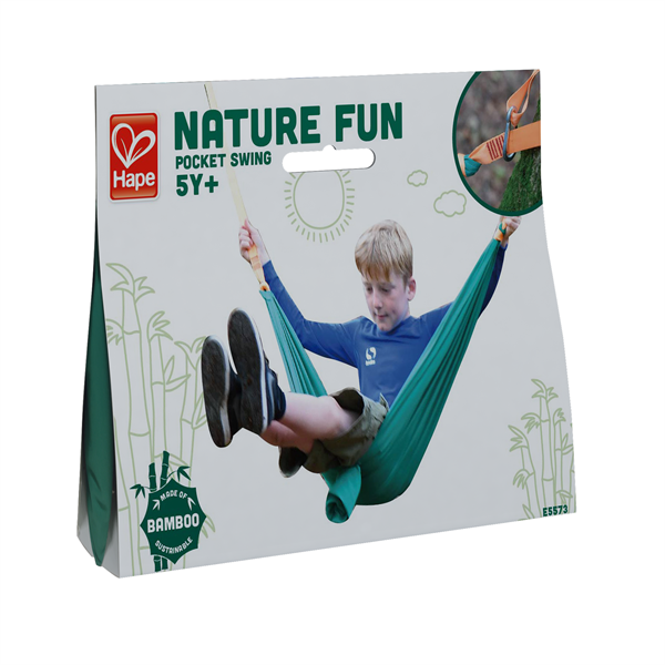 Дитячий гамак Hape Nature Fun 130 см зелений (E5573) Харків - фото 4