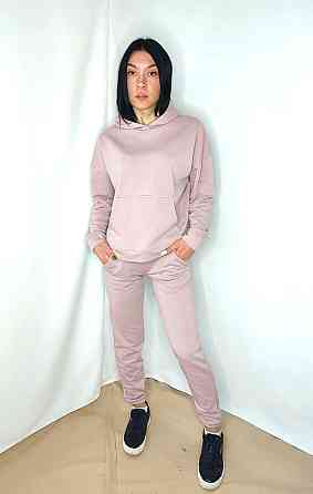 Костюм подростковый спортивный трехнитка петля Пудровый L Харьков