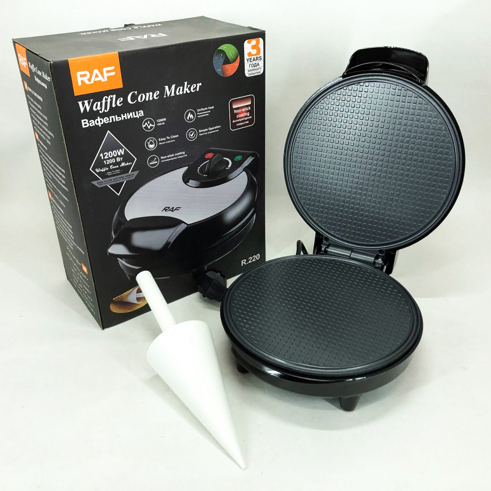 Вафельница для приготовления вафель в домашних условиях RAF, Вафельница бутербродница бытовая DL-65 Львов - изображение 7