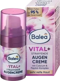 Крем для контурів очей VITAL+Balea, 15 ml (Німеччина) Balea Augencreme Vital Plus, 15 ml Львів