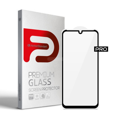 Стекло защитное Armorstandart Pro ZTE Blade A51 lite Black (ARM61016) Винница - изображение 1