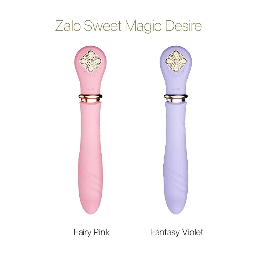 Пульсатор із підігрівом Zalo Sweet Magic - Desire Fantasy Violet, турбо режим Львів - фото 8