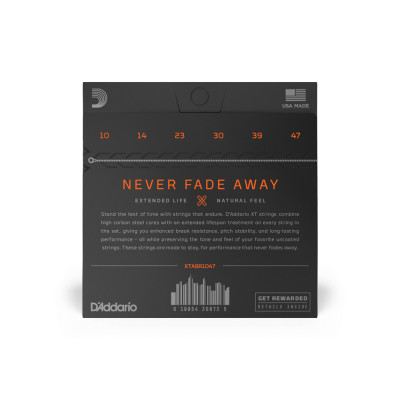 Струни для гітари D'Addario XT 80/20 Bronze Extra Light (10-47) (XTABR1047) Вінниця - фото 3