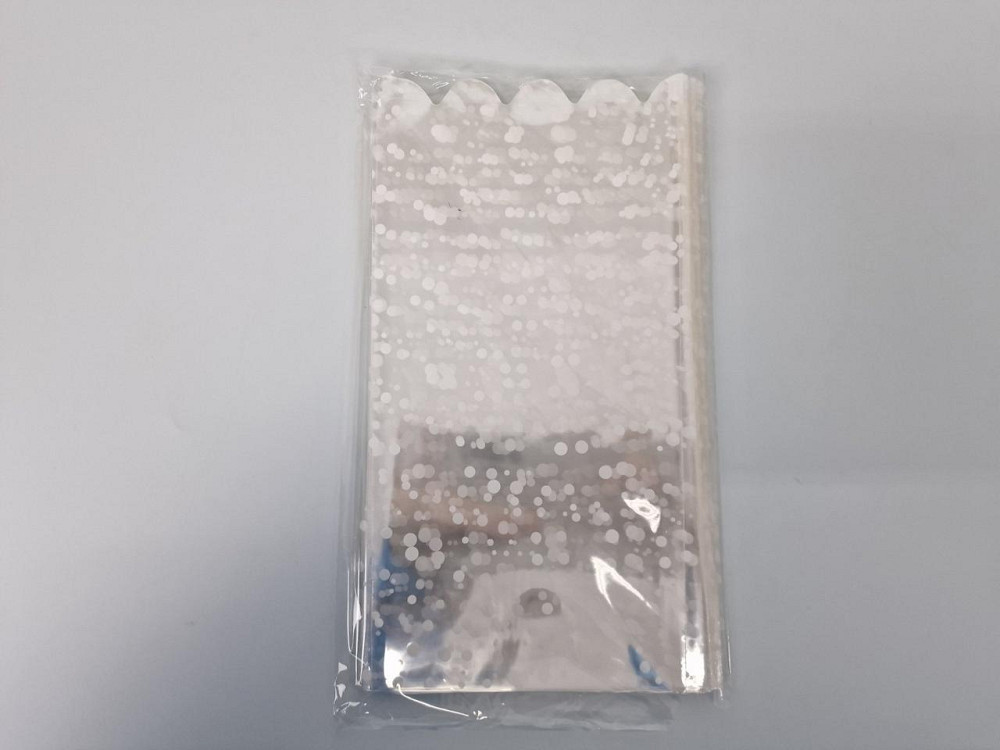 Пакет із малюнком для пакування подарунків (15 *30) No75 (ажурний) "Конфеті" (100 шт.) Харків - фото 2