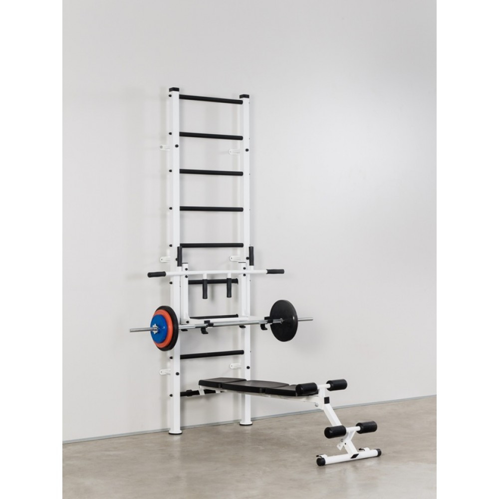 Шведская стенка спортивная Atlant Pro White для детей и взрослых усиленная металлическая для всей семьи Каменское - изображение 8