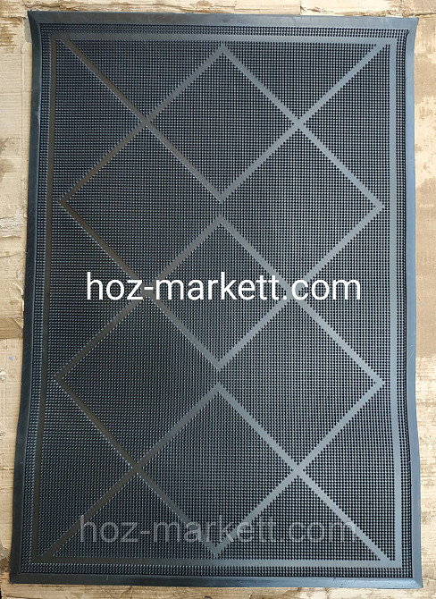 Коврик 120 * 80 см резиновый входной  