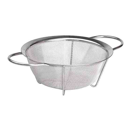 Zhongjing Друшляк з двома ручками 20 см дрібнокомірчаста сітка з нержавіючої сталі HP-19-2-20CM Київ