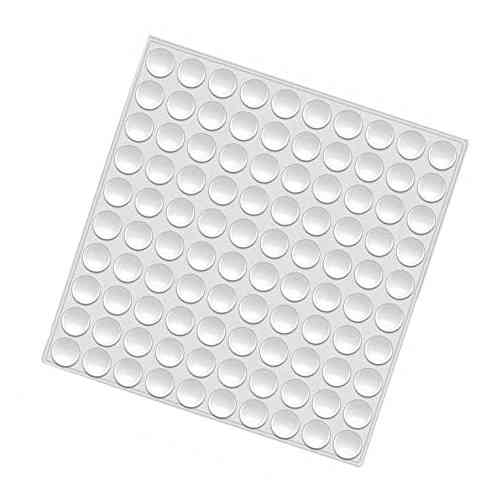 Самоклейкі силіконові амортизатори бампони 10x3мм 100шт, прозорі Вінниця