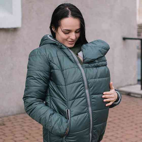 Демисезонная слингокуртка 3 в 1-хаки (размер S) Киев