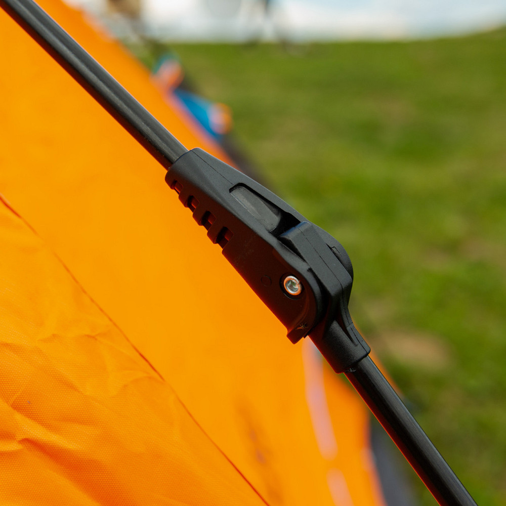 Намет автоматичний двомісний 200*230*130 см водонепроникний помаранчева LU015O Київ - фото 3