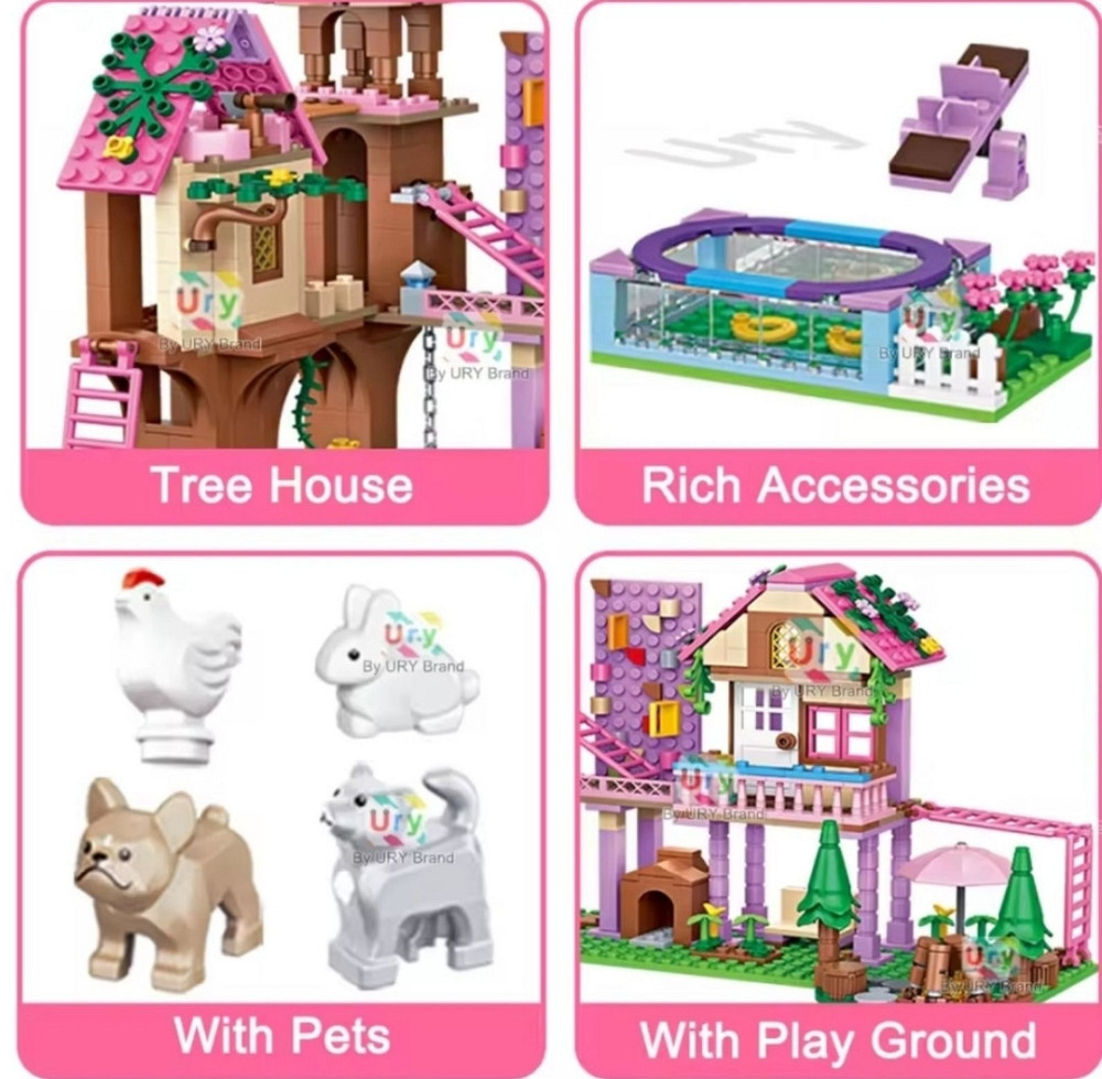 Конструктор Дружба Friends 756 блоков lego + 3 минифигурки. Харків - фото 1