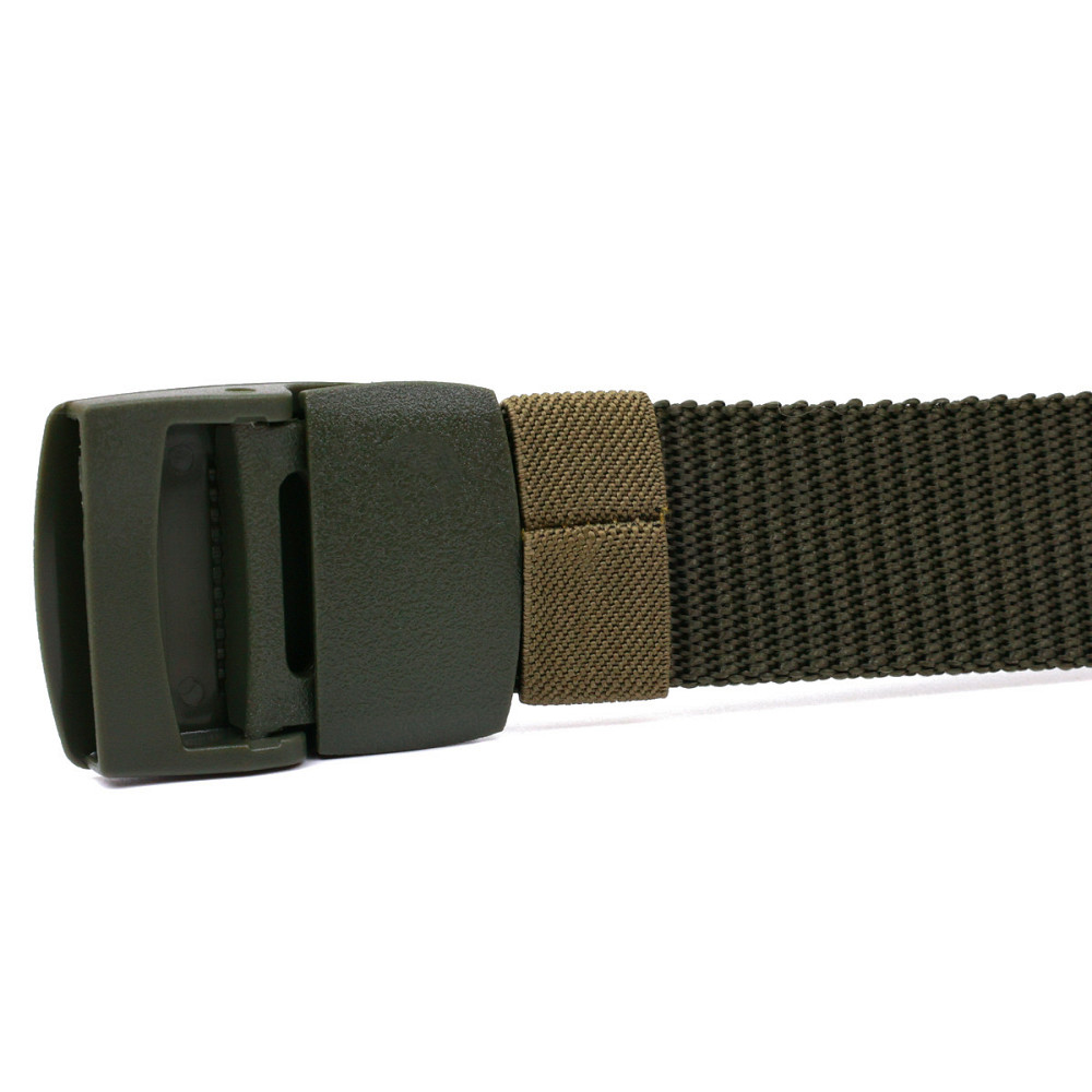 Зручний текстильний чоловічий ремень Vintage 20582 Зелений Київ - фото 2