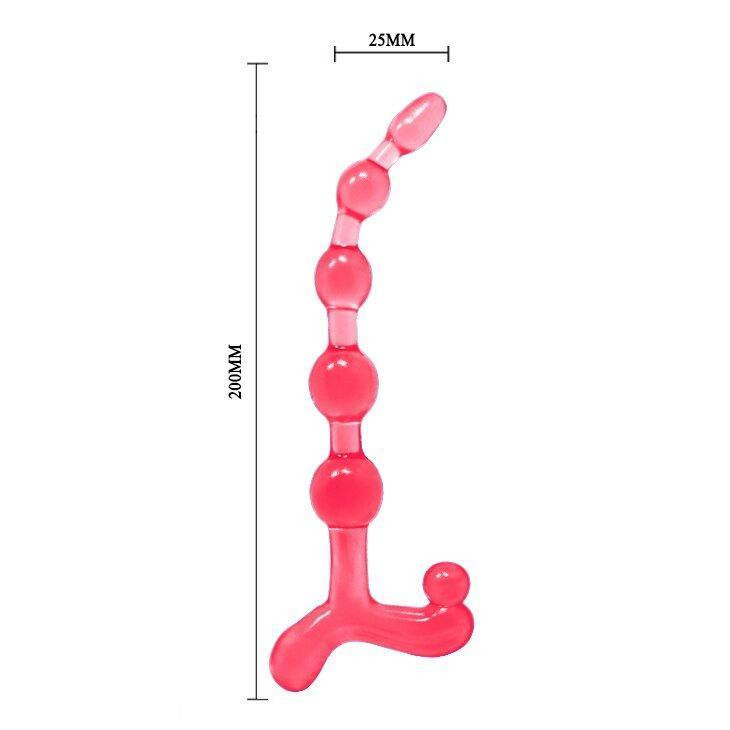 Анальні намиста "Bendy twist" BI-040005 0101S Sex Aura Київ - фото 5