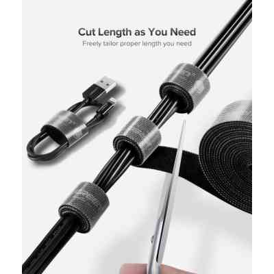 Набір для кріплення стрічка-липучка LP124 20mm Cable Tie Band 2m Black Ugreen (40354) Вінниця