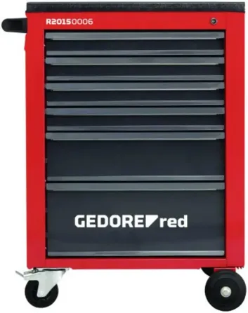 Gedore tool trolley Red MECHANIC, 6 drawers (red / black) Київ