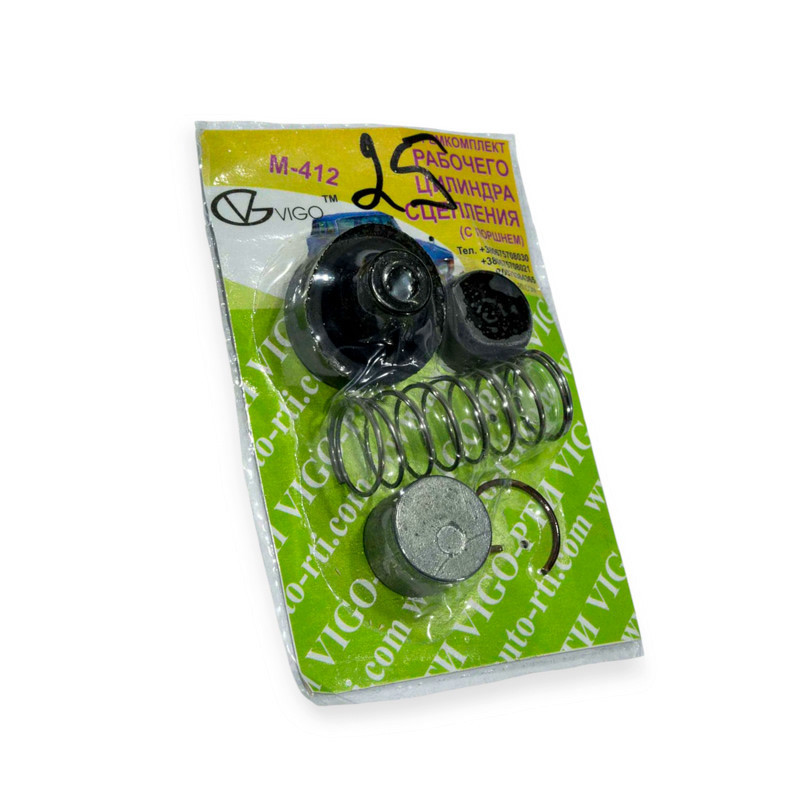 Ремкомплект циліндра зчеплення Москвич з поршеньком 1 манжет VIGO робочого Мукачево - фото 1