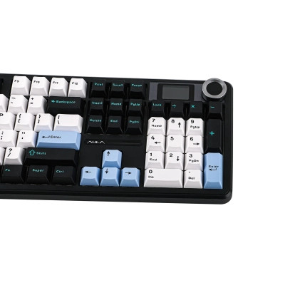 Клавіатура Aula F108 Pro Wireless/Bluetooth UA Black/Blue (6978080501295) Вінниця - фото 5