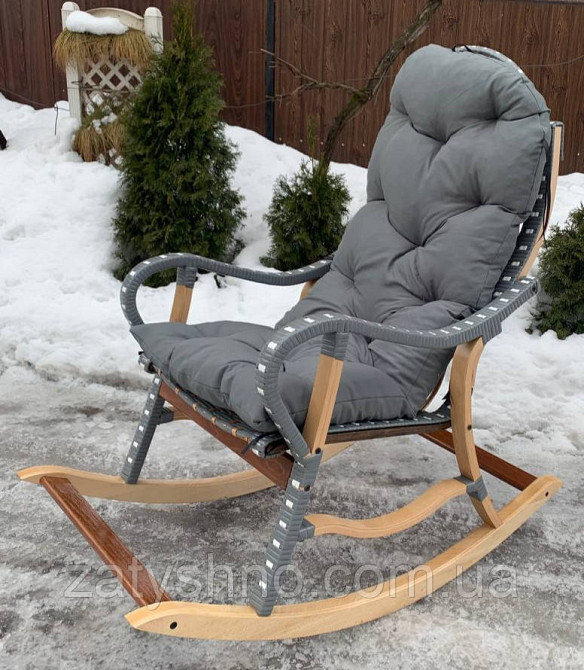 Кресло - качалка с накидкой Киев - изображение 10