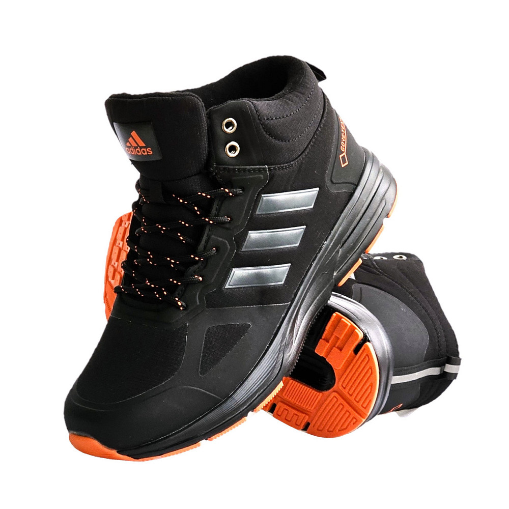 Зимові Кросівки Adidas Terrex GORE-TEX з МЕХОМ Чорні Чоловічі Адідас Гортекс (розміри: 41,42,43,44,45,46) — 4 Дніпро - фото 6