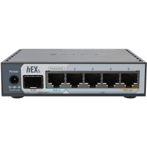Маршрутизатор Mikrotik hEX S 2025 (E60iUGS), 5x10/100/1000, SFP ports, USB Киев - изображение 1