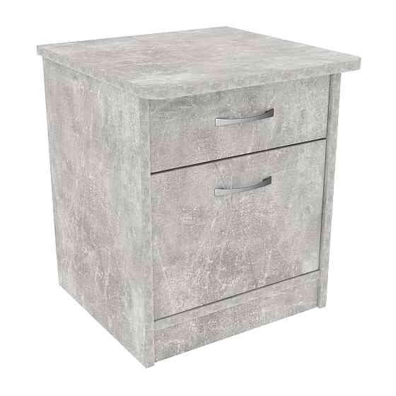 Тумба прикроватная Диана, Бетон, 400/400/470 Львов