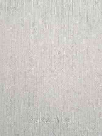 Обои виниловые на флизелине Rasch Ornament 1.06х10 однотонные тонкая полоса молочные с зеленым  973204 Киев