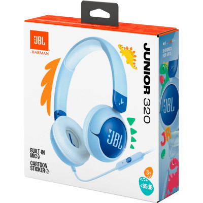 Навушники JBL JR 320 Blue (JBLJR320BLU) Вінниця - фото 8