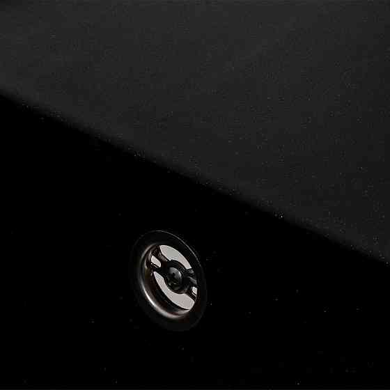 Гранітна мийка для кухні VALESO AZURIT 7950 матова Чорний металік Коломыя