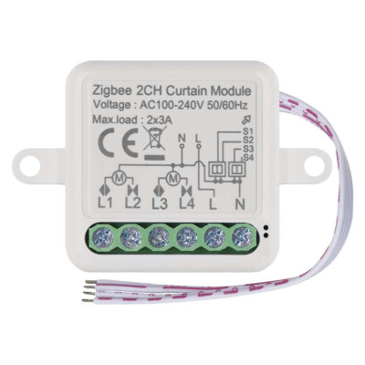 Модуль управління розумним будинком EMOS H5110 Smart Motor Control ZigBee 3.0 Dual-Channel (H5110) Вінниця - фото 8