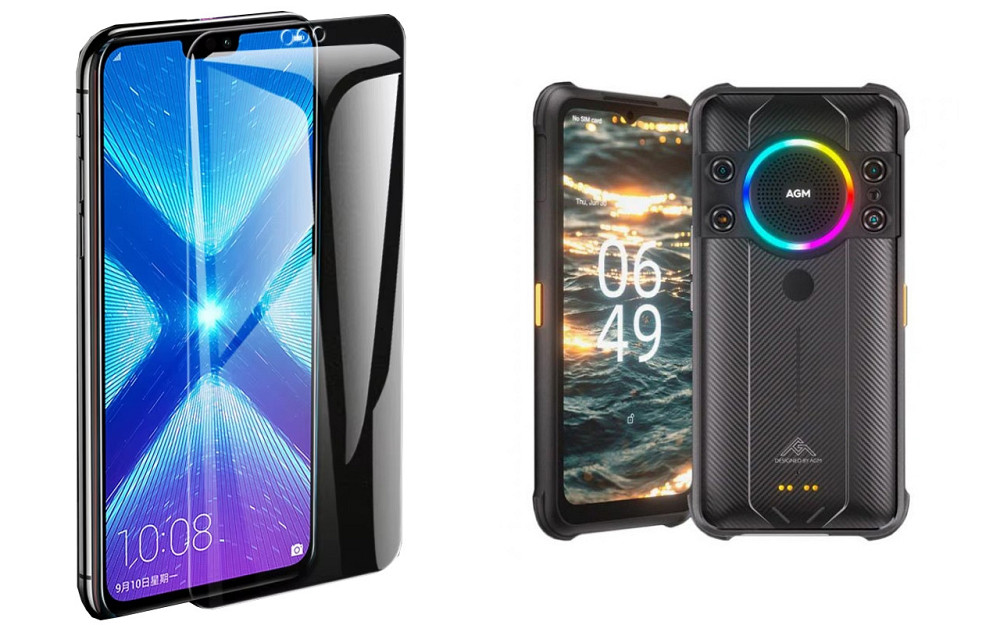 Защитное стекло NeoGlass для AGM H5, AGM H5 Pro – ультрапрозрачное и устойчивое Киев - изображение 2