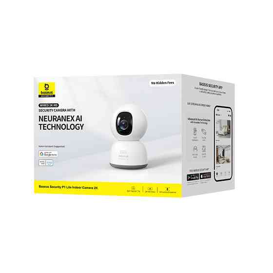 IP камера видеонаблюдения Baseus Security P1 Series Indoor 3MP OS White EU Киев