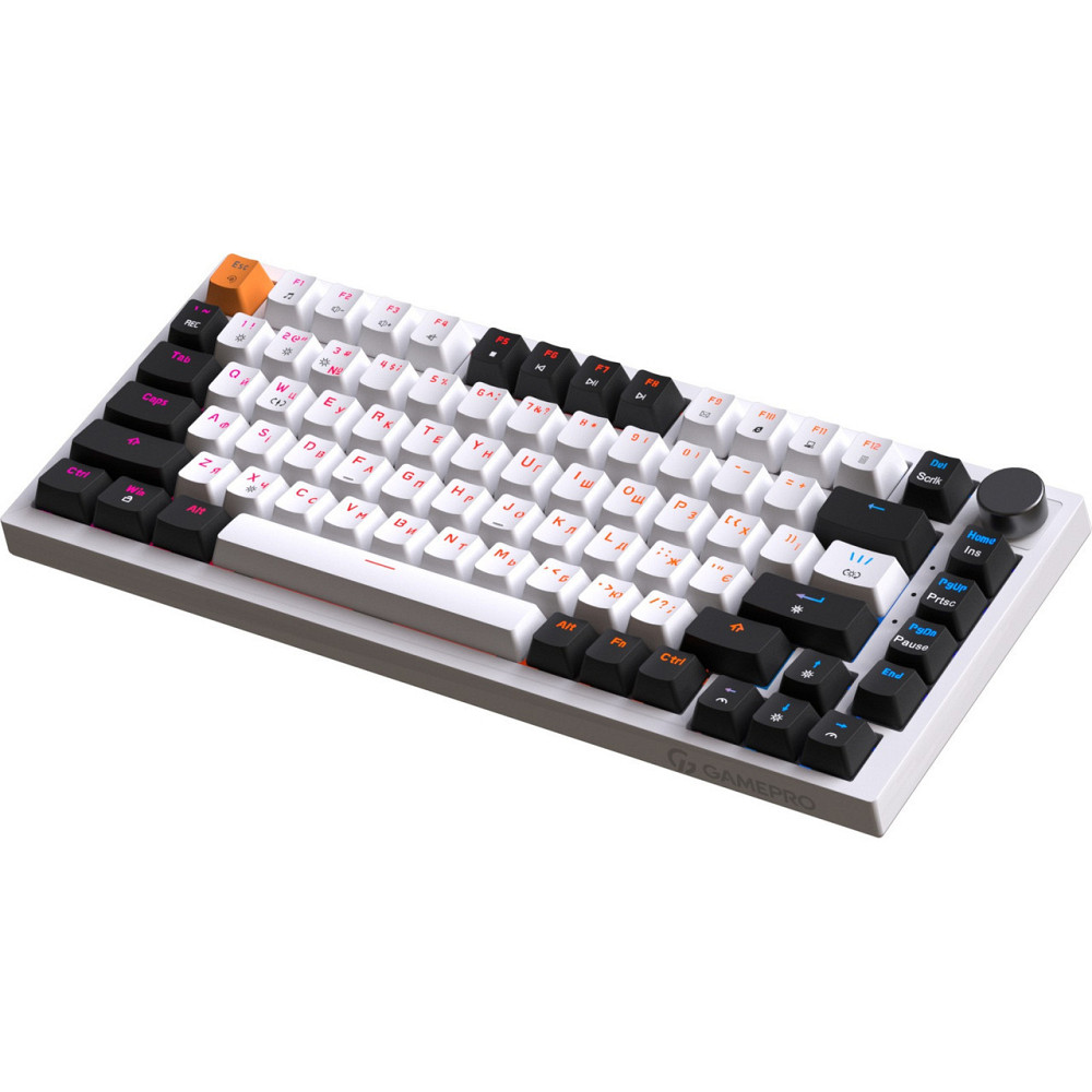 Клавіатура GamePro MK160W (Red) від Hot-Swap RGB White Білий Харків - фото 4