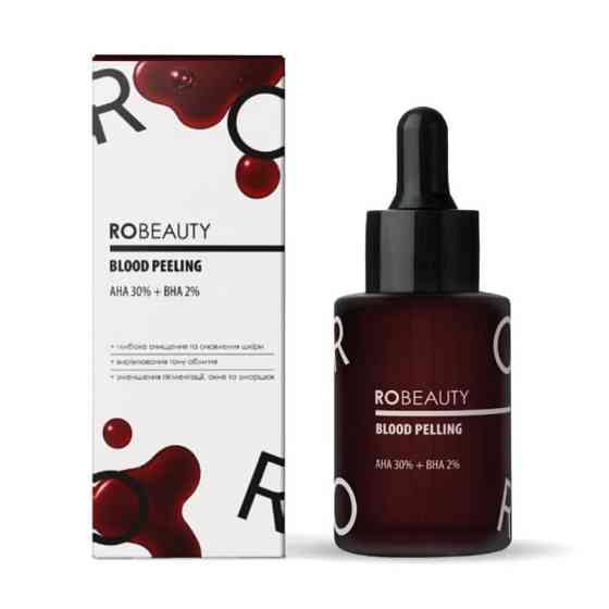 Профессиональный пилинг для лица AHA+BHA RoBeauty 30 мл Киев