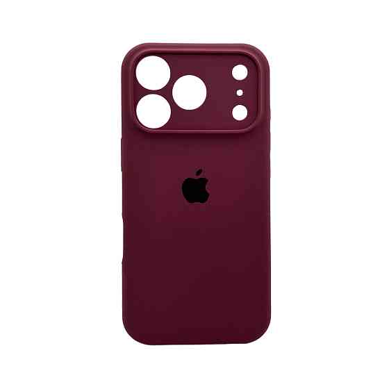 Чохол для смартфона Silicone Full Case AA Camera Protect for Apple iPhone 17 Pro Max 35,Maroon Київ