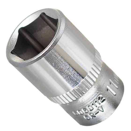 Насадка шестигранная короткая 1/4