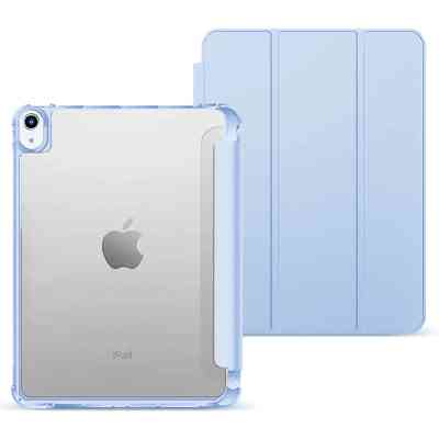 Чохол до планшета BeCover Tri Fold Soft TPU Silicone Apple iPad Air 5 (2022) 10.9&quot; Light Blue (708510) Вінниця