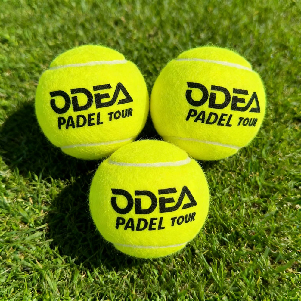 Комплект ракетка для падела с мячами ODEA PD-700+ODEA Tour-3шт, 6К карбон пенна EVA 17 игровой набор для падел-тенниса Каменец-Подольский - изображение 10