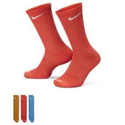 Шкарпетки Nike U NK EVRY PLUS CUSH CREW 3PR SX6888-918 34-38 3 пари Мультиколор (195868374407) Вінниця