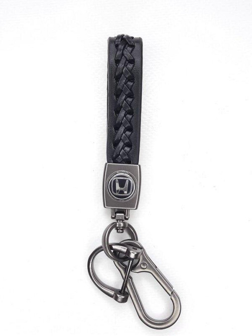 Брелок для ключів плетінь з карабіном Honda Вінниця - фото 1