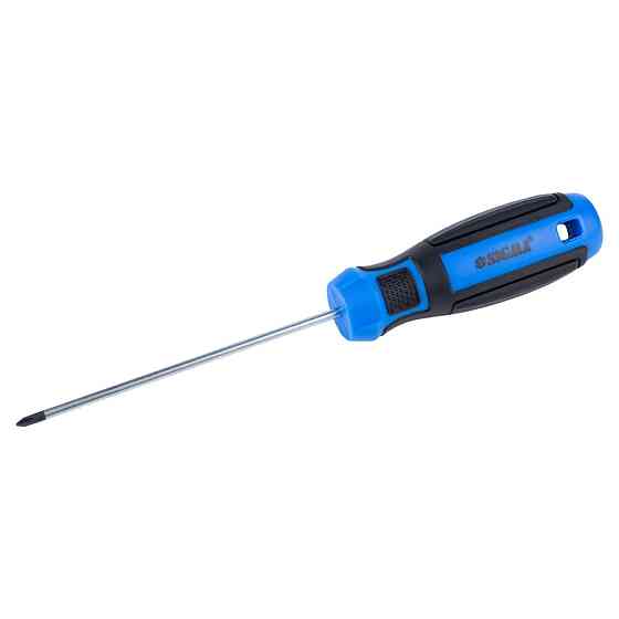 Отвертка крестовая PH 0×100мм CrV Mega SIGMA (4009321) Киев