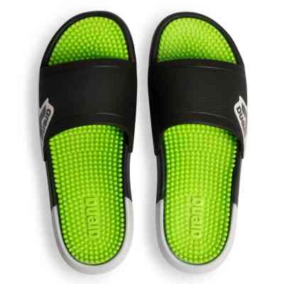 Шльопанці Arena Marco Active 009279-120 чорний, зелений 45 (3468337513469) Вінниця