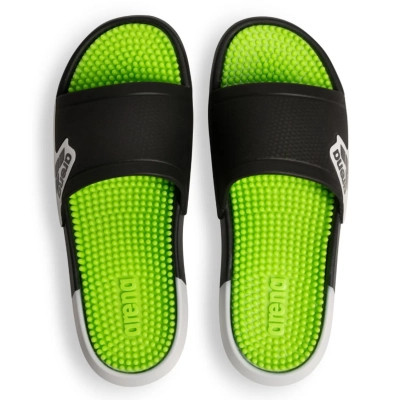 Шльопанці Arena Marco Active 009279-120 чорний, зелений 45 (3468337513469) Вінниця - фото 2