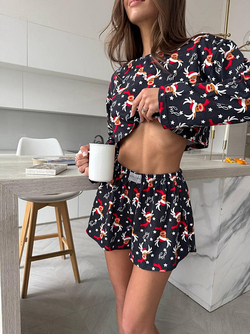 Женская новогодняя пижамка Одесса - изображение 6