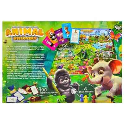 Настольная игра Danko Toys Animal Discovery, украинский (G-AD-01-01U) Винница