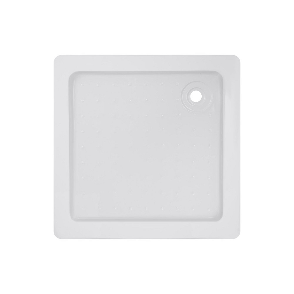 Lidz Душовий піддон KAPIELKA ST80x80х14 низький квадратний, діаметр слива 52 мм Київ - фото 13