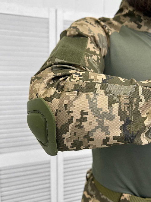 Військова форма ЗСУ тактичний костюм трійка піксель сорочка убакс кітель та штани 176 Одеса - фото 2