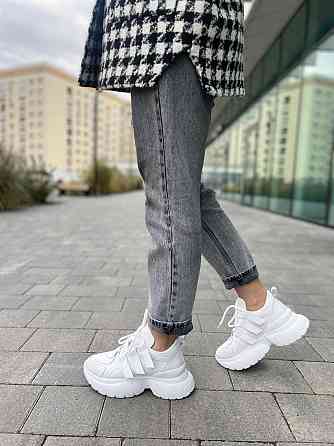 Кроссовки женские M.KRAFT белые натуральная кожа низкий ход 36р.37р.38р. (5280) Коломия