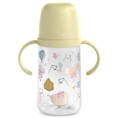 Поїльник-непроливайка Suavinex Bear family чашка з силіконовим носиком, 270 мл,+6 міс зелена (308679) Вінниця